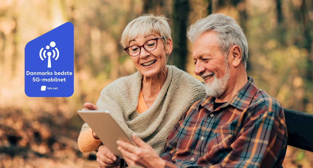 ægtepar der er på mobilt bredbånd med 5G gennem Velkommen.png